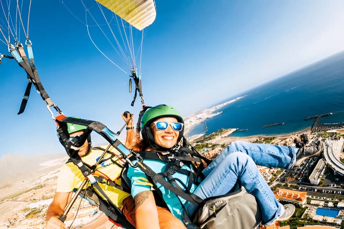 Paragliding in Andaman
