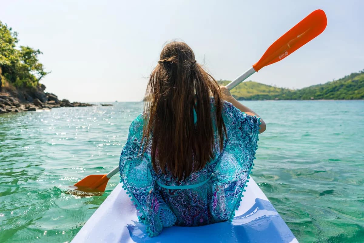 kayaking in lakshadweep
