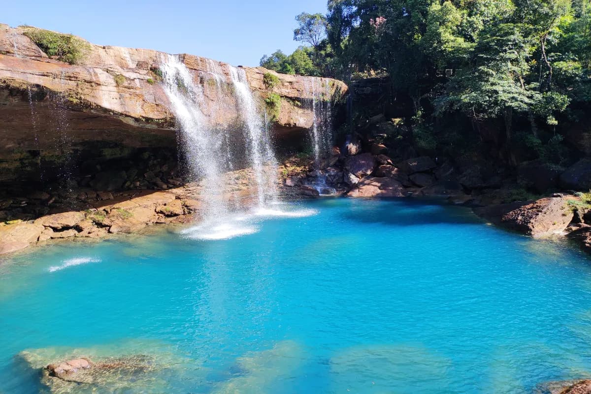 Krang Suri Waterfall