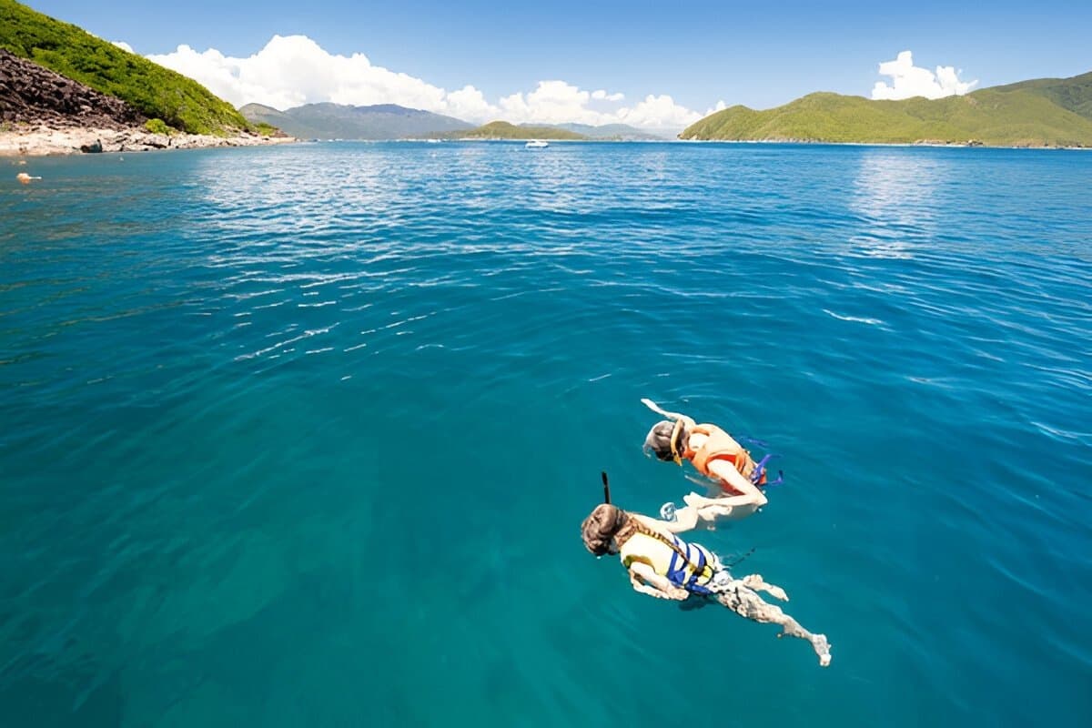 Snorkeling in Vietnam