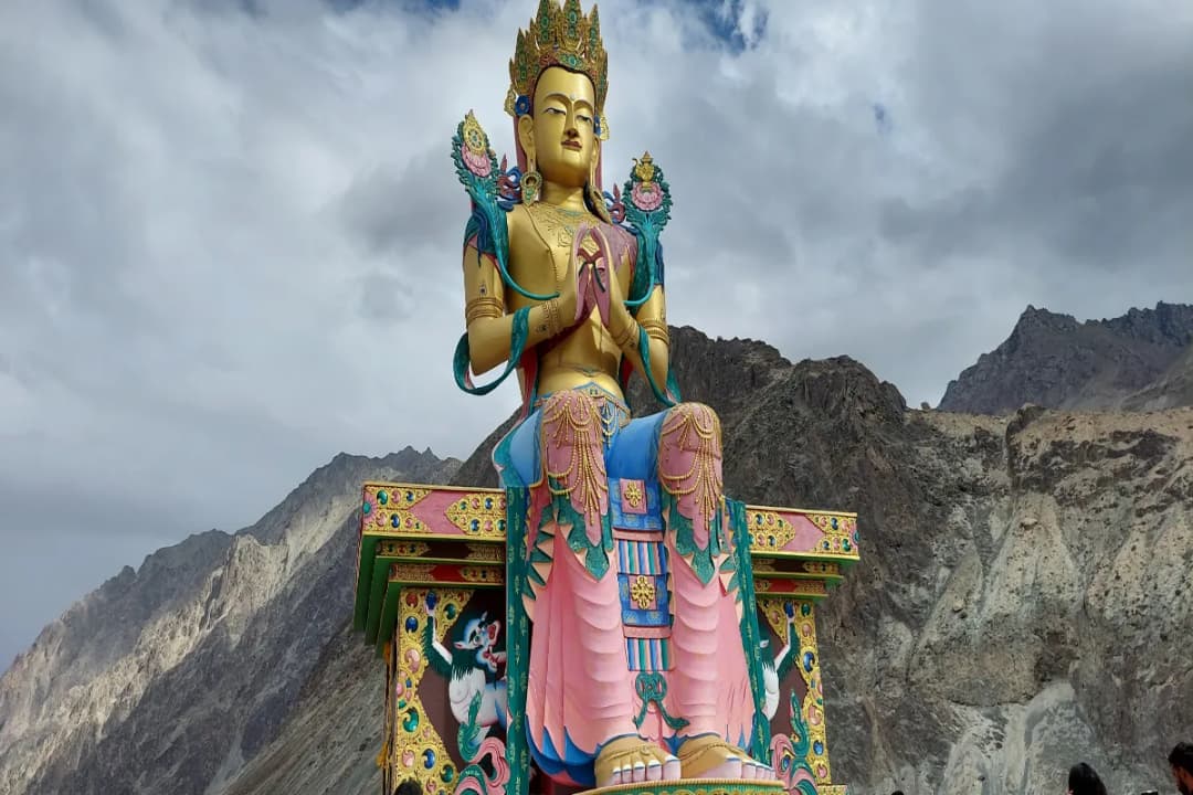 Giant Maitreya Buddha Statue