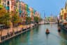 The Venice  Mega Grand World in park of city