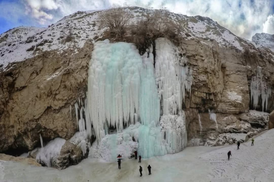 Frozen Waterfalls