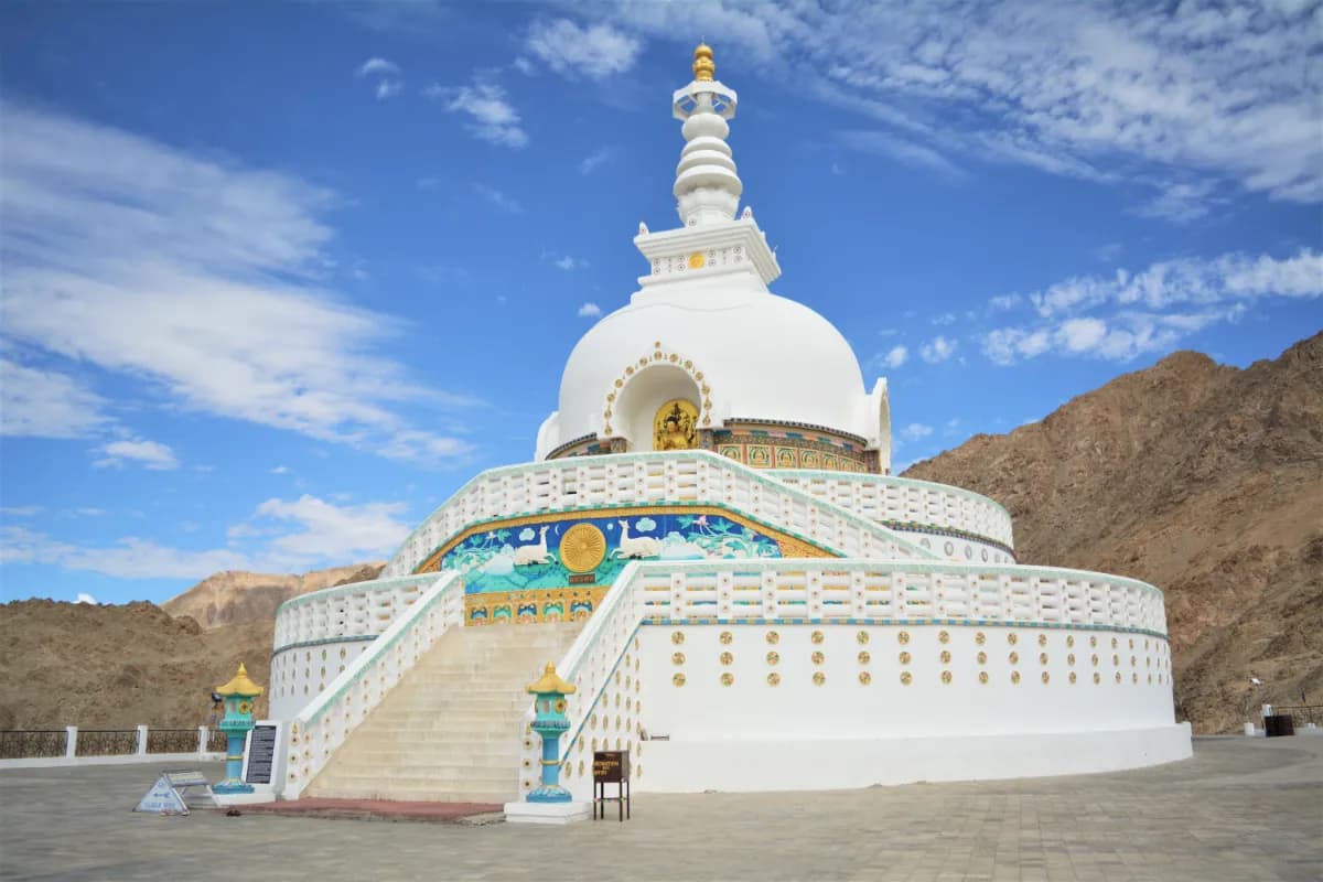 Shanti Stupa