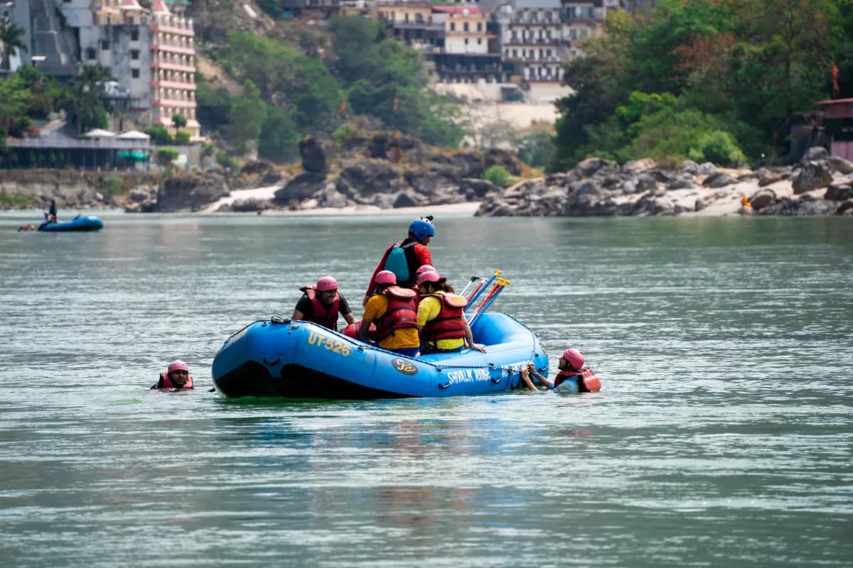 River Rafting on the Ganges