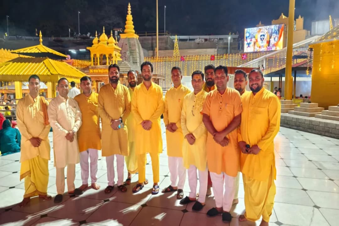 Devotees from All Over