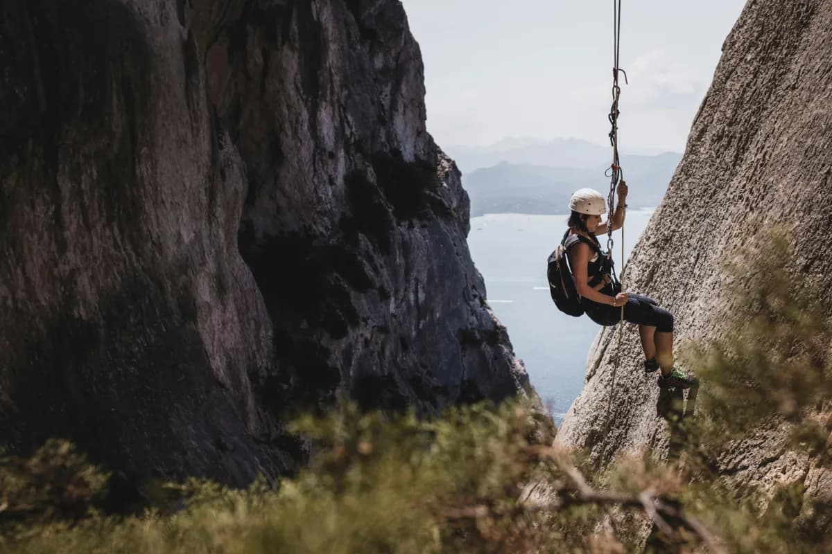Rappelling