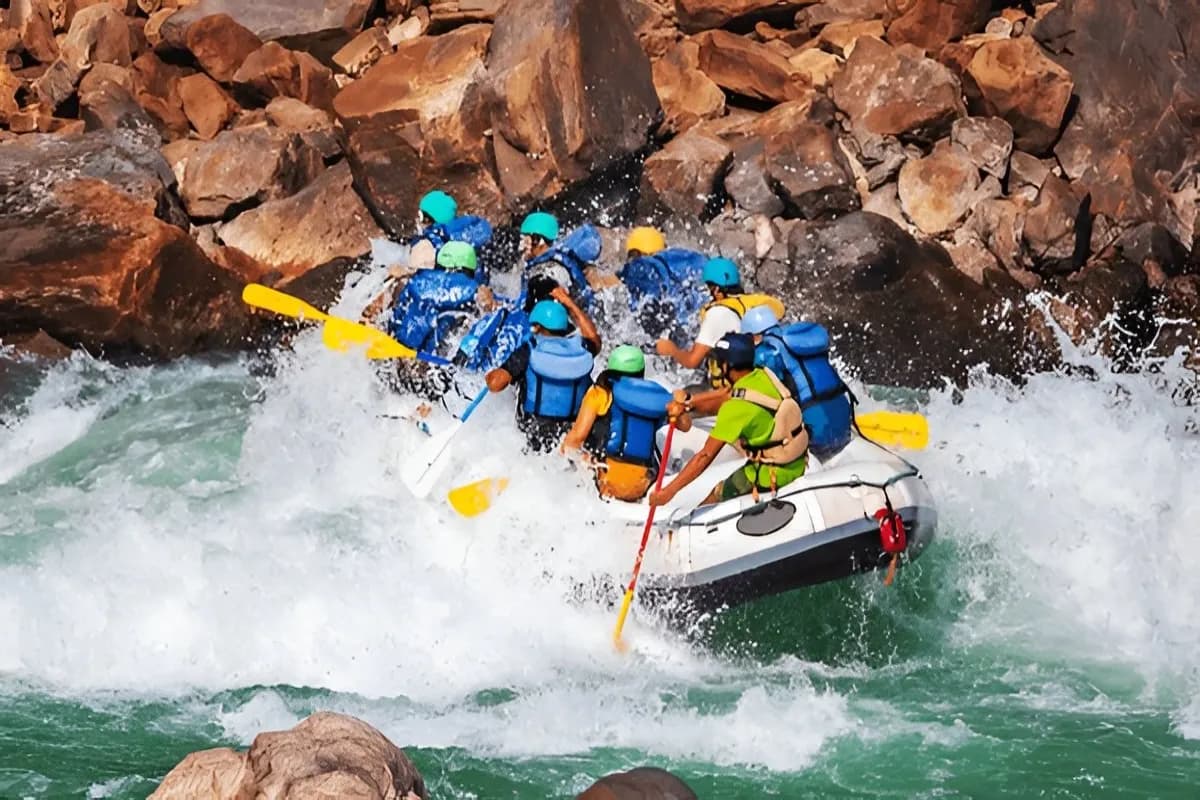 River Rafting on the Ganges