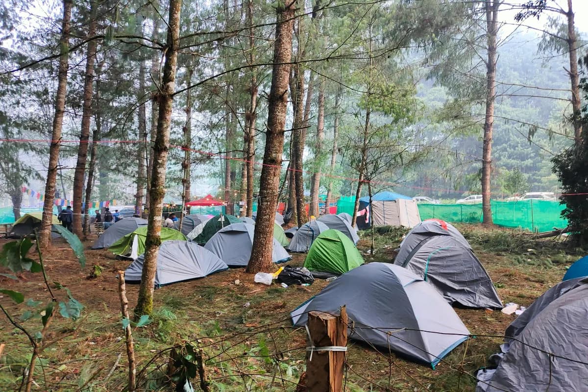 Nature Camping in Choj Village