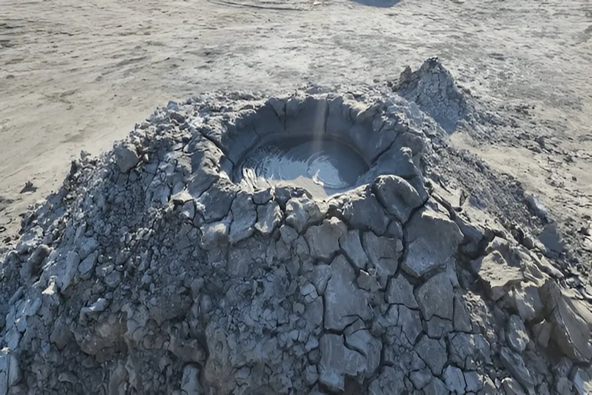 Mud Volcano Baku