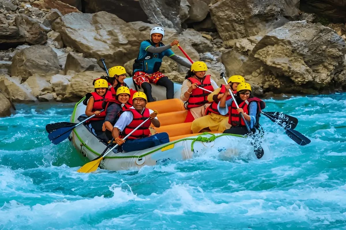 River Rafting on the Ganges