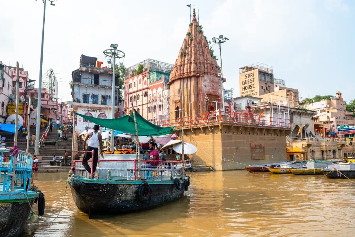 Boat Ride on the Ganges