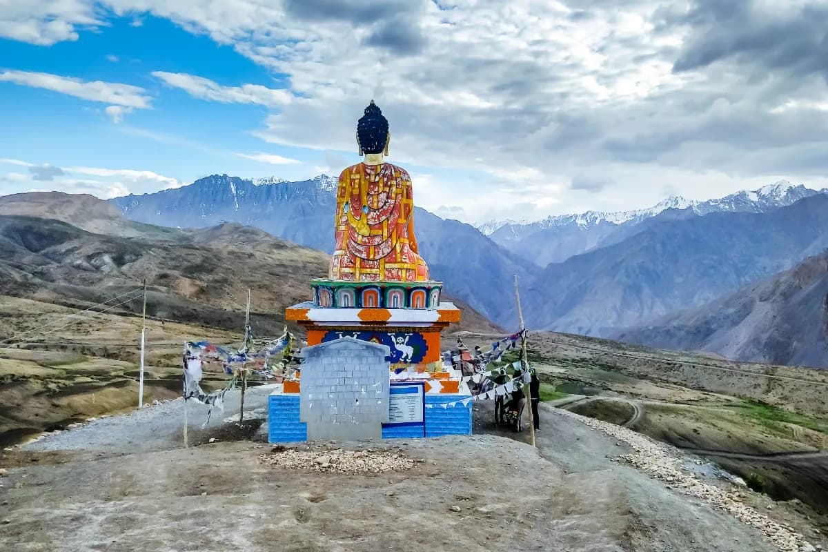 Buddha Statue in Spiti