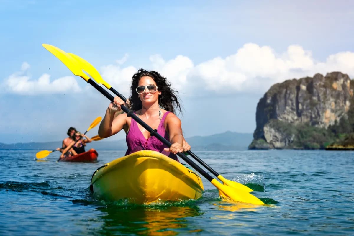 kayaking in lakshadweep