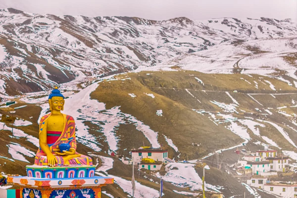 Buddha Statue in Spiti
