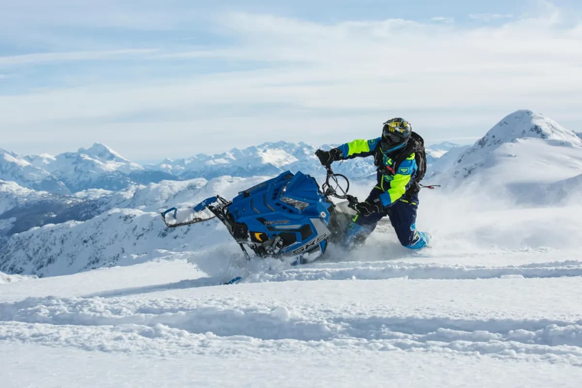 Snow Scooter Ride