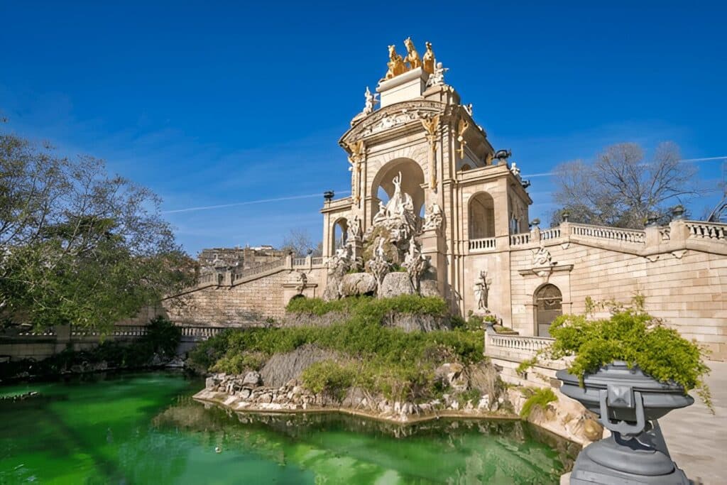 Winter Season in Barcelona, Spain