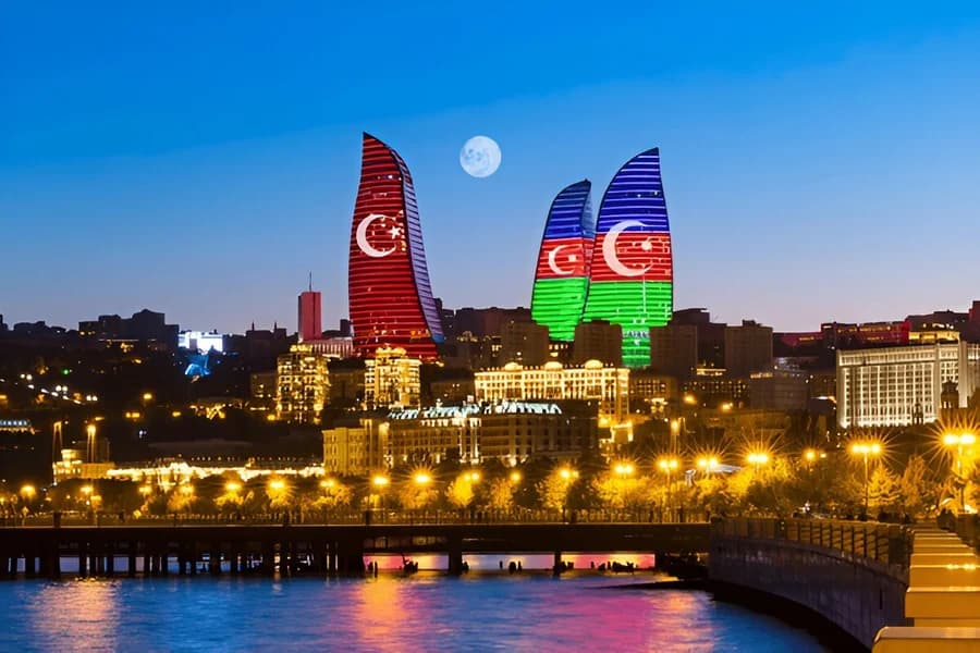 Visit the Most Astonishing Flame Towers