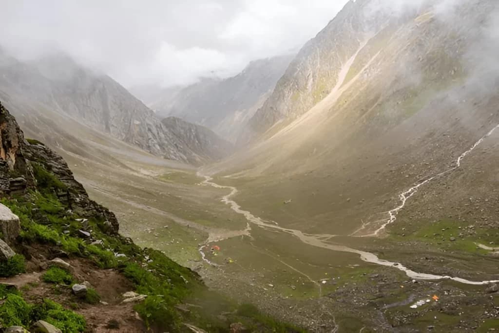Spiti in monsoon