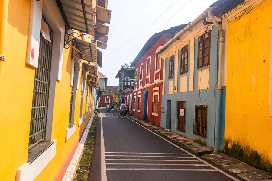 The Old Latin Quarters of Panjim
