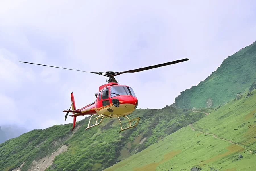 Char Dham in August By Helicopter