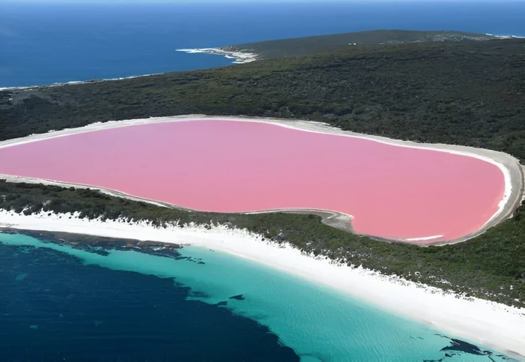 Australia Has Pink Lakes