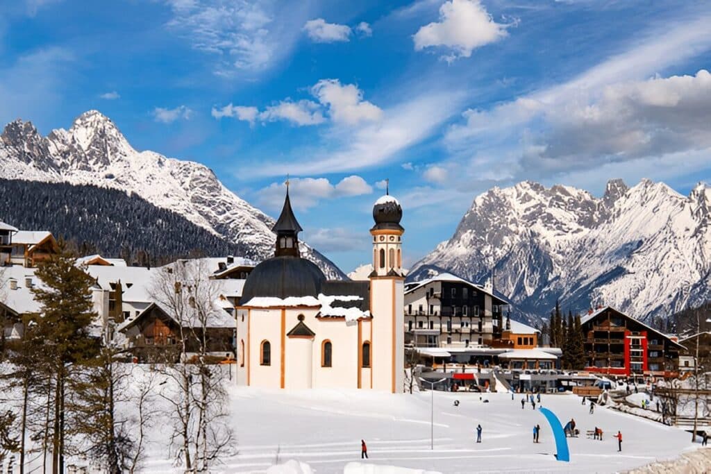 Winter Season in Innsbruck, Austria