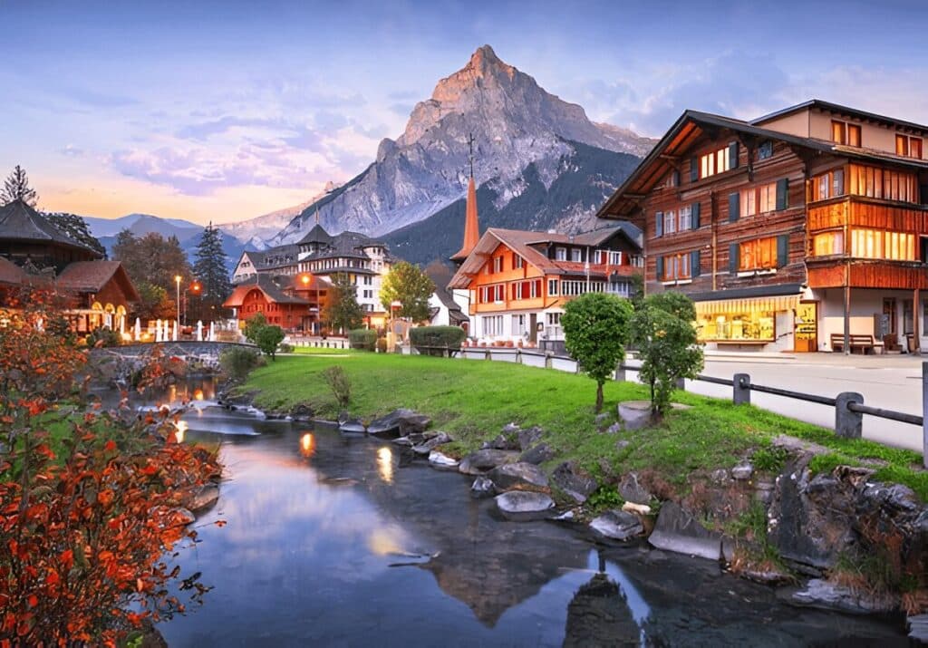 Switzerland in July