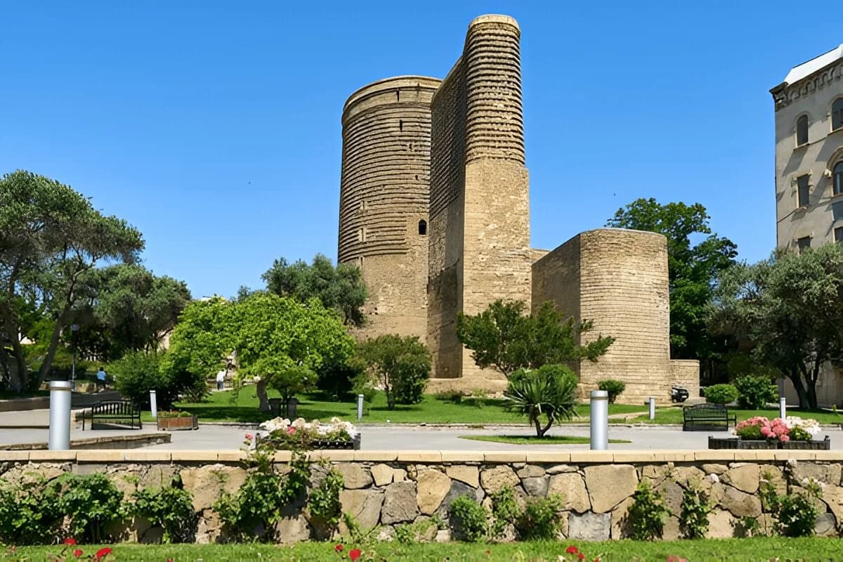 Maiden Tower in Baku