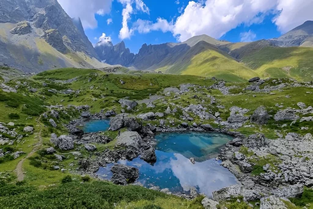 Abudelauri Lakes