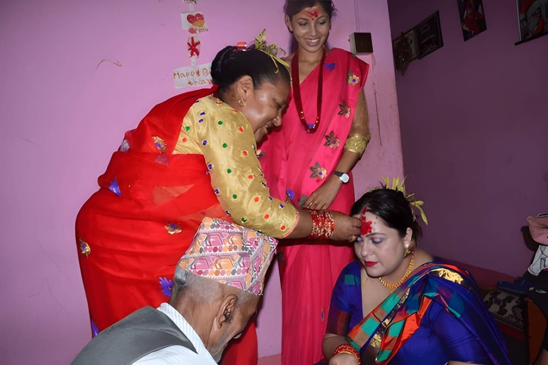 Tika and Jamara Ceremony