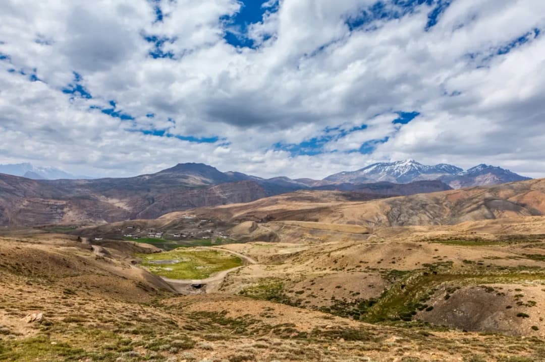 High-altitude Village Views