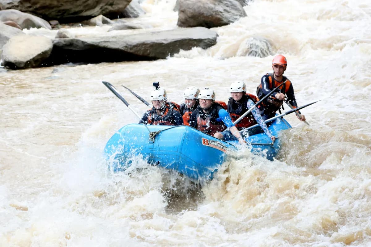 White Water Rafting in Thailand