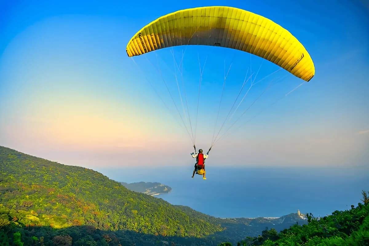 Paragliding in Andaman