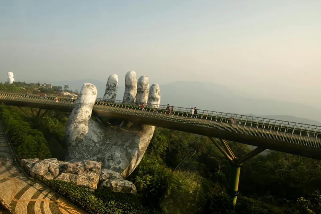 Golden Bridge at Sunset