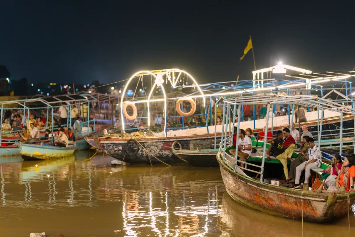 Boat Ride on the Ganges