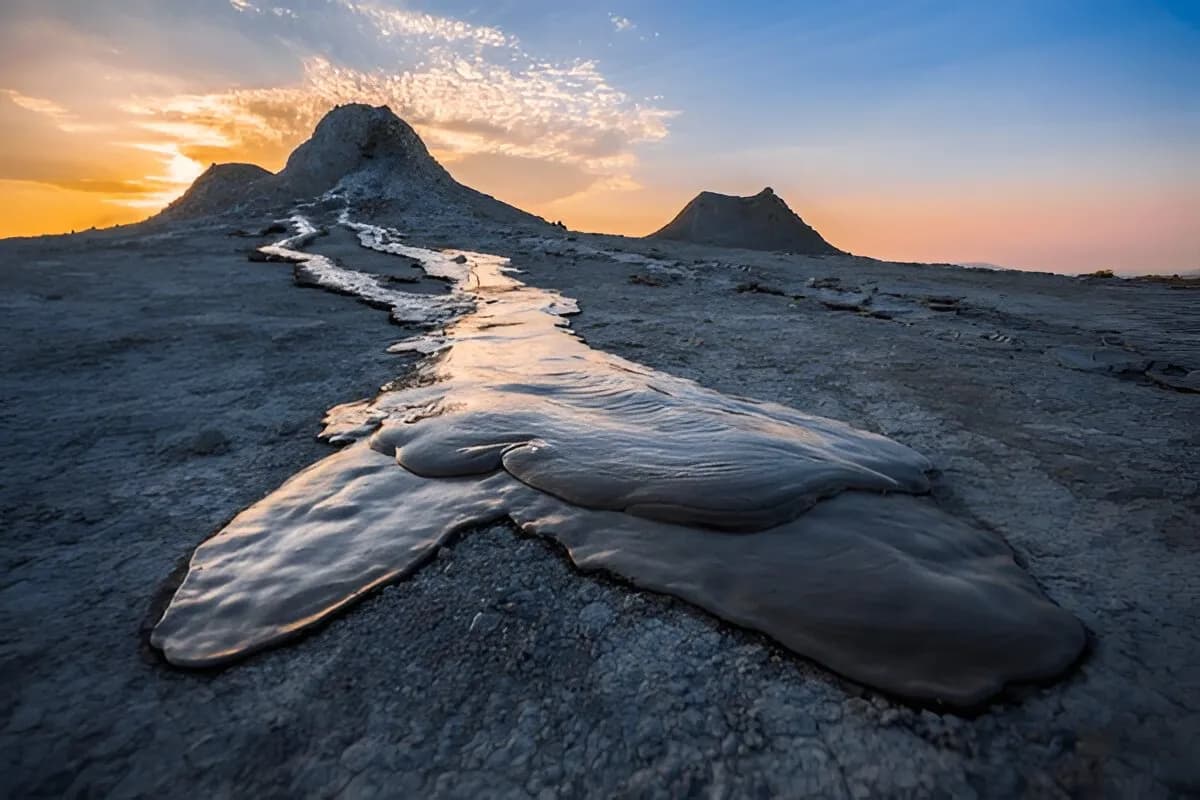 Mud Volcano Baku