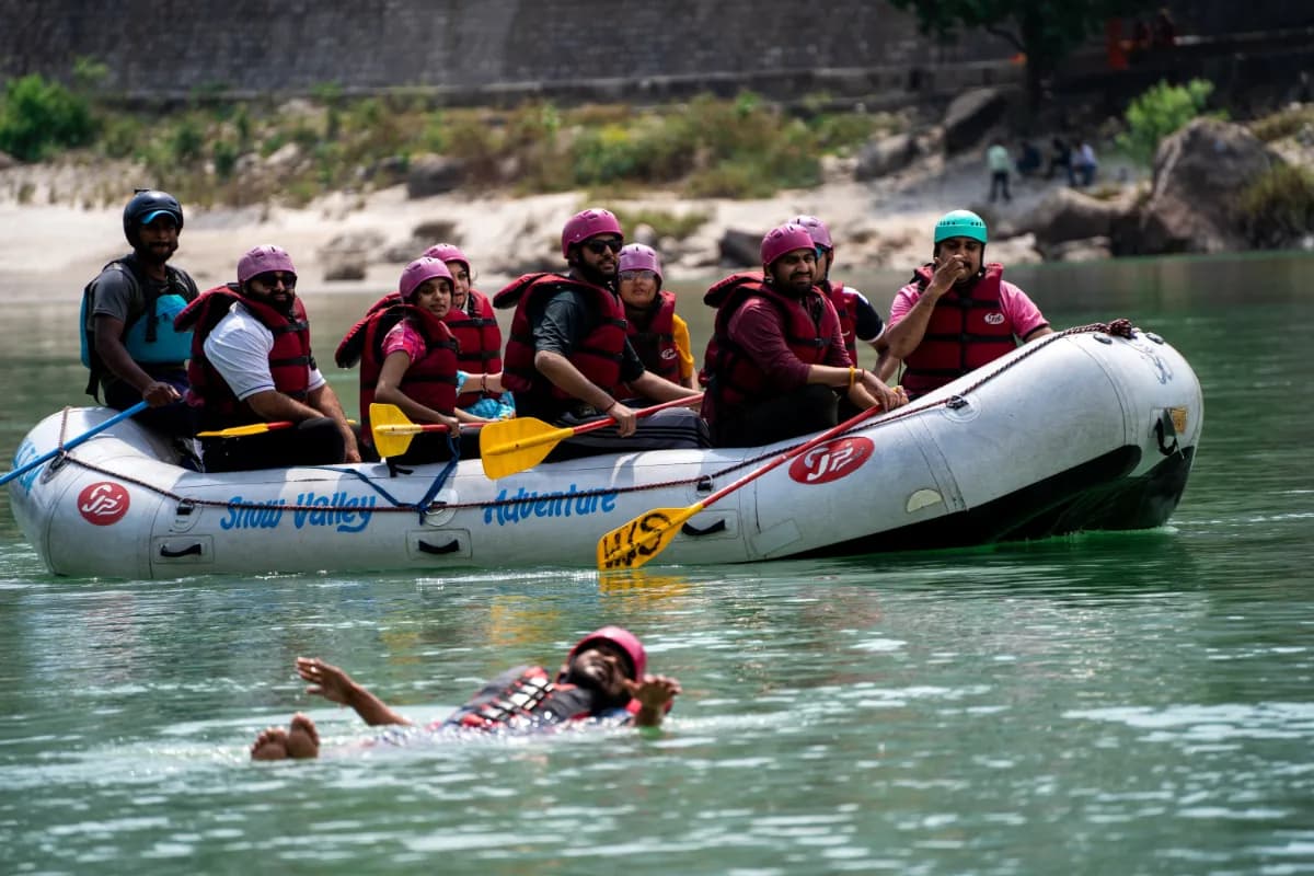 River Rafting on the Ganges