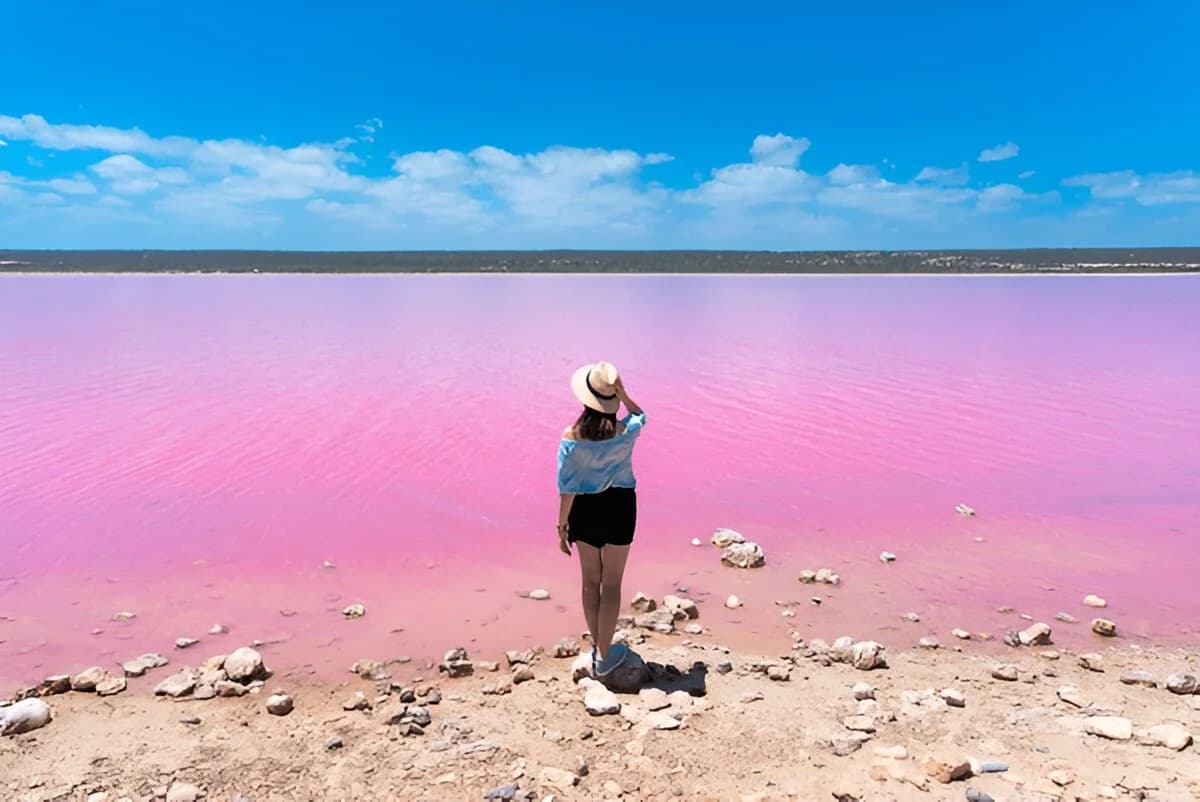 Pink Lake, Australia