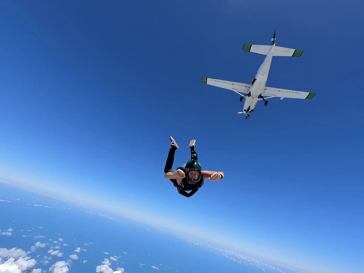 Skydiving in Andaman