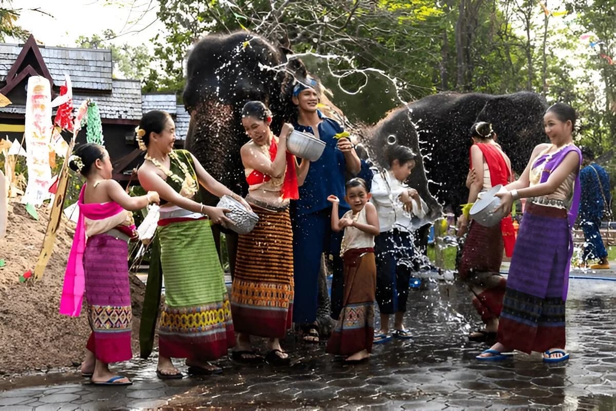 Songkran Festival in Thailand