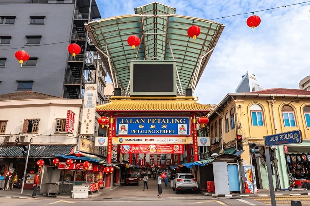 Petaling Street in Chinatown