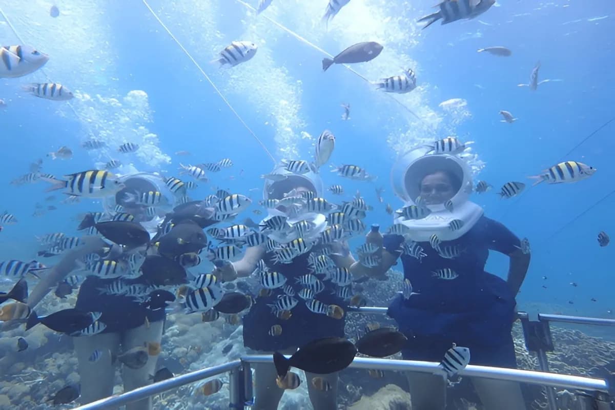 Sea Walking In Malaysia