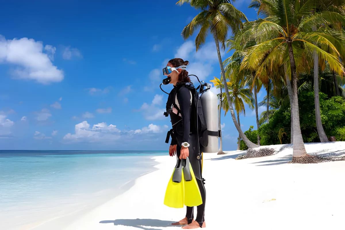 Scuba Diving in Maldives