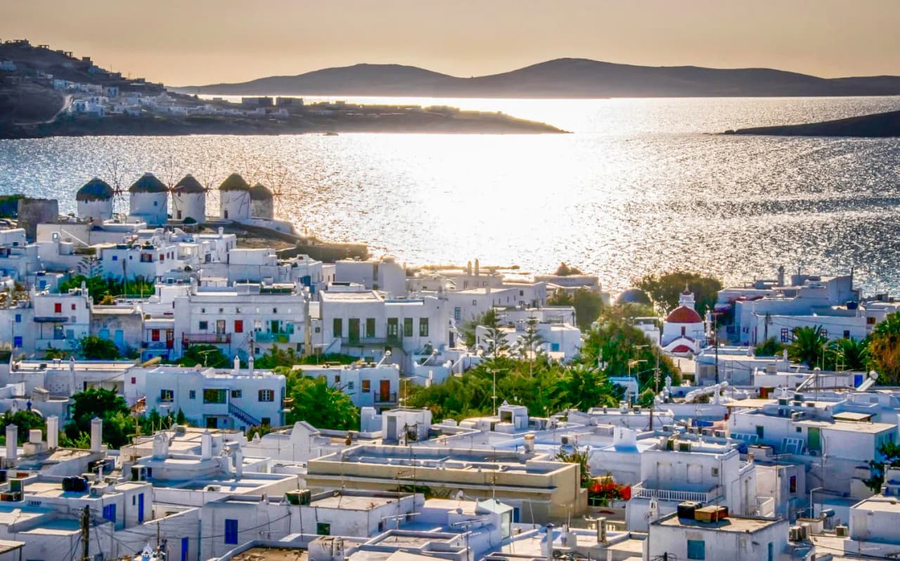 Greece Getaway - Athens, Mykonos & Santorini Views