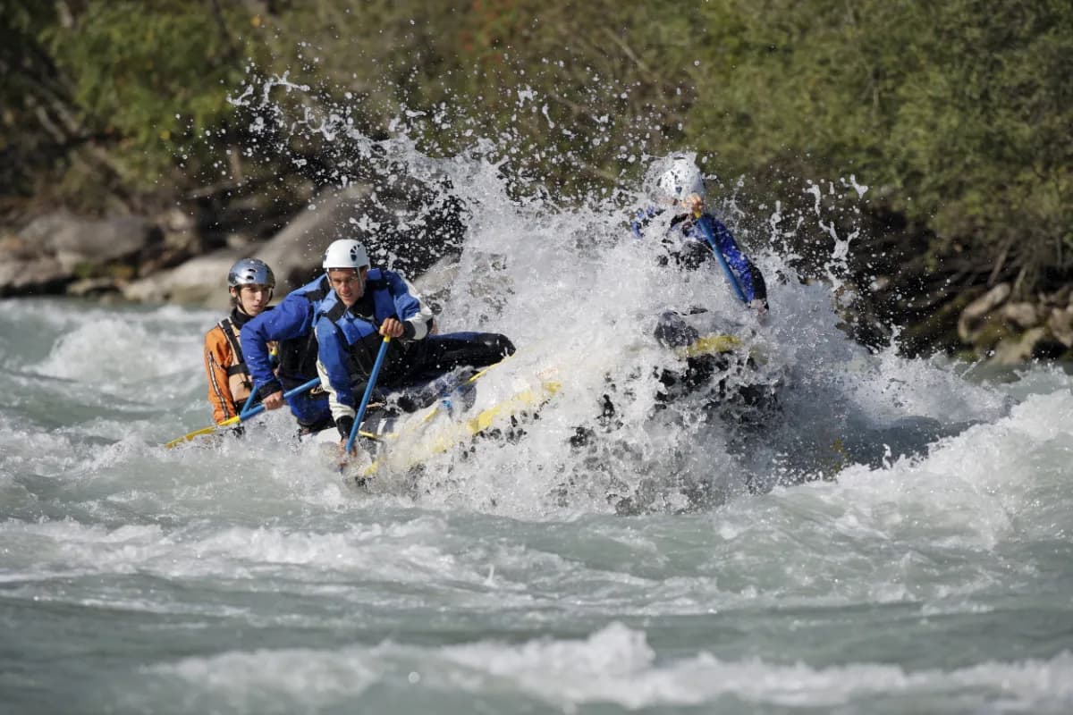 White water rafting