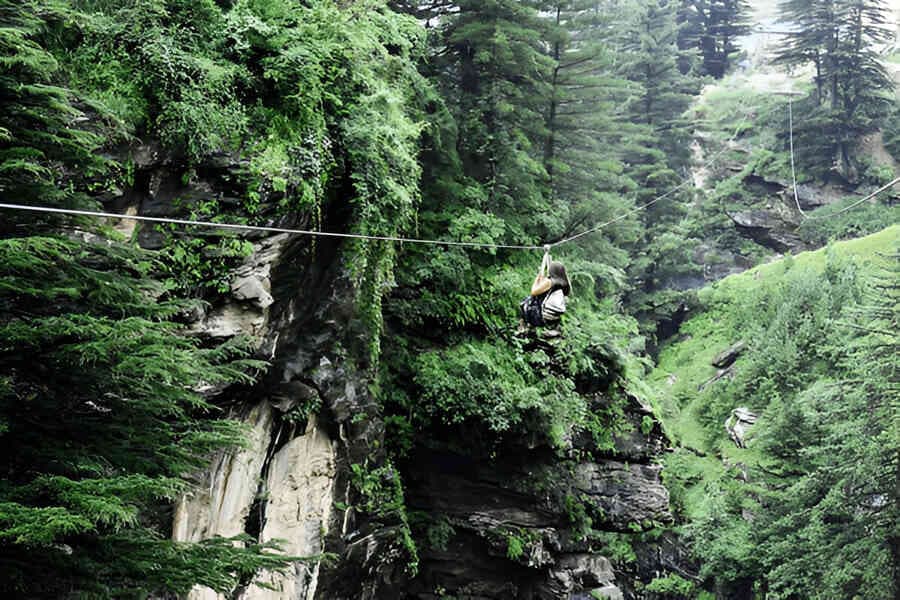 Zipline in Manali