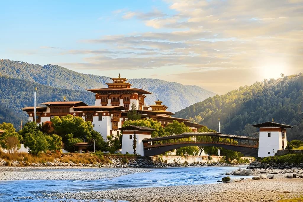Mo Chhu River, Punakha