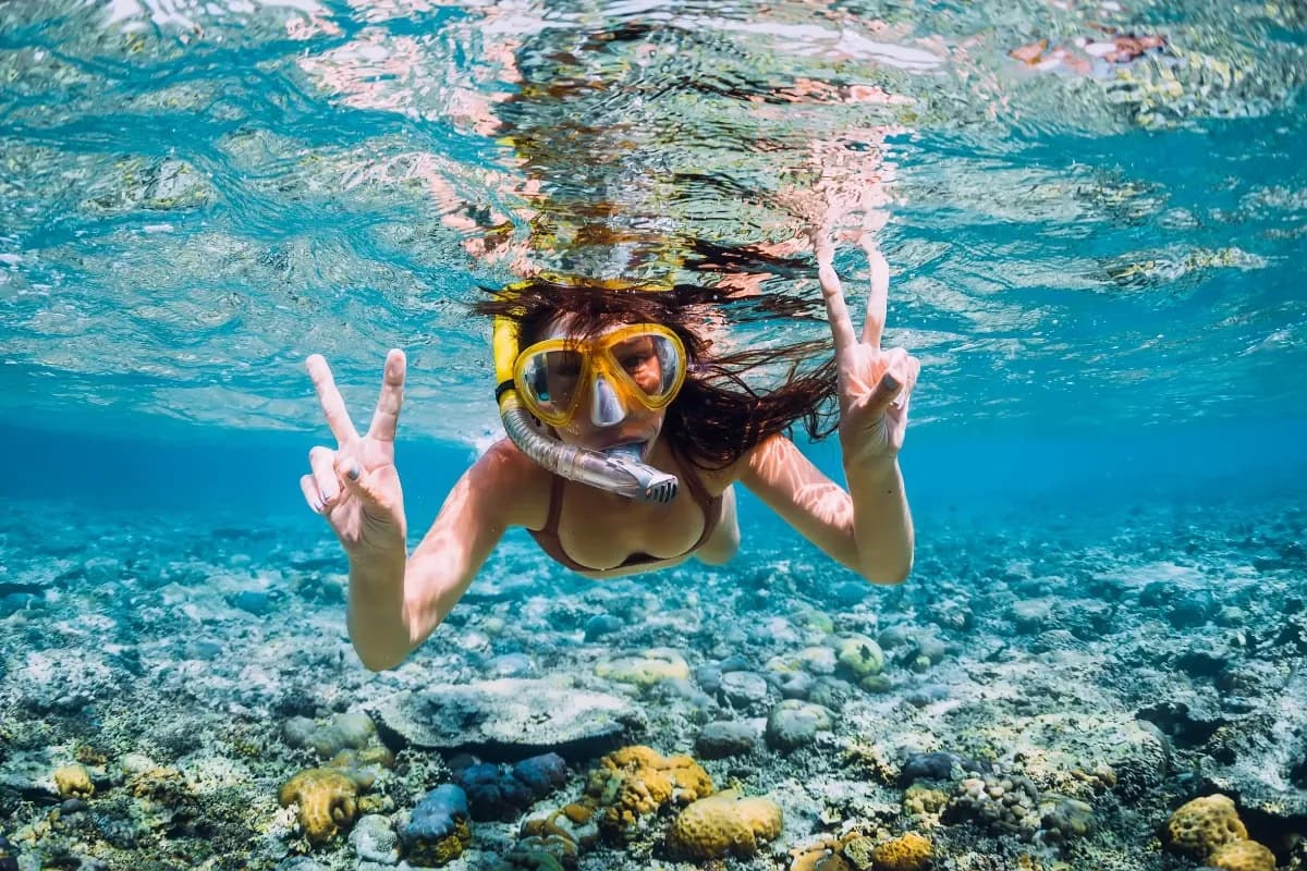 Snorkeling in Goa