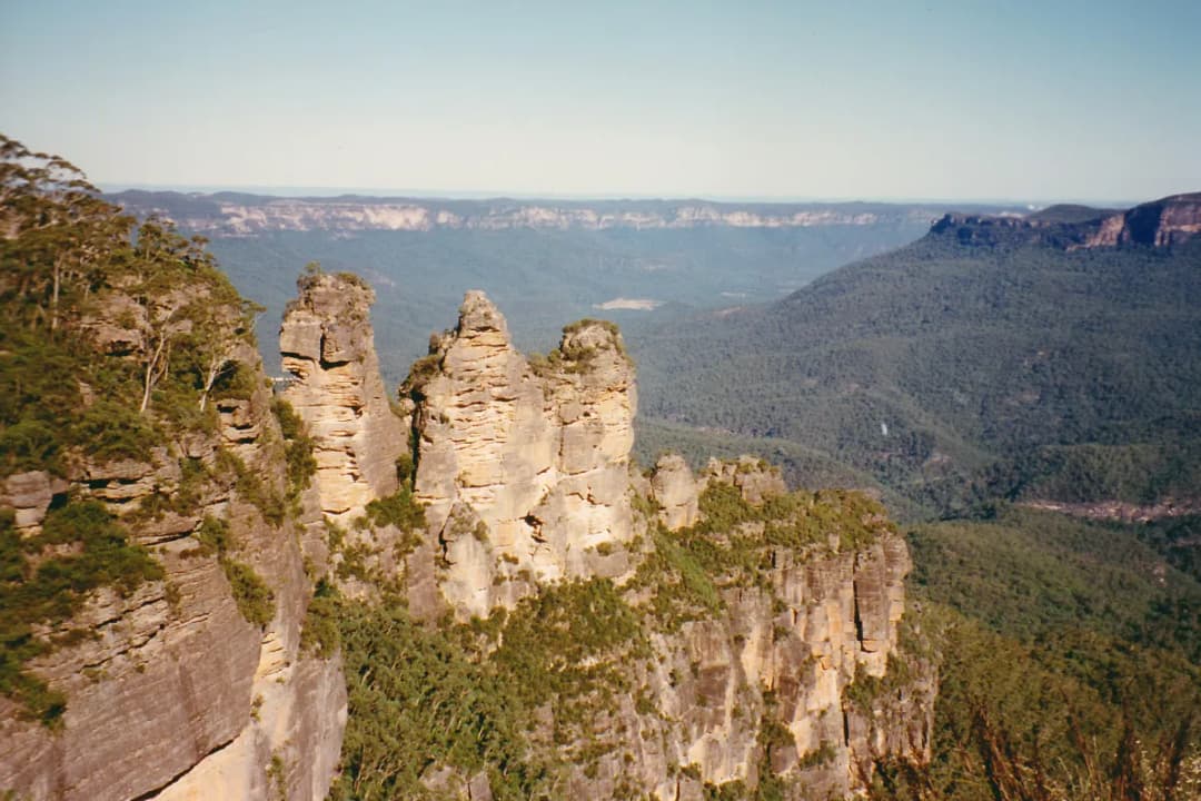 Three Sisters Rock Formation